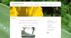 Desktop Screenshot of livingmedicalarts.com